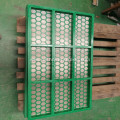 3 layers of Swaco mongoose steel shaker screen